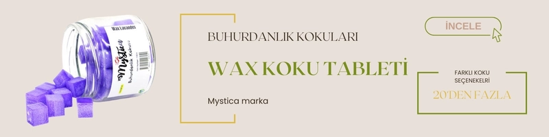 Mystica Wax Buhurdanlık Kokuları