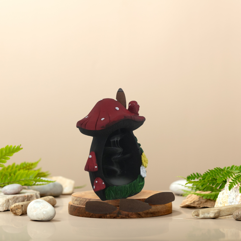 Mantar Ev Şelale Geri Akış Tütsülük