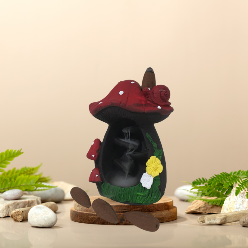 Mantar Ev Şelale Geri Akış Tütsülük