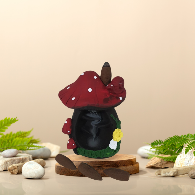 Mantar Ev Şelale Geri Akış Tütsülük