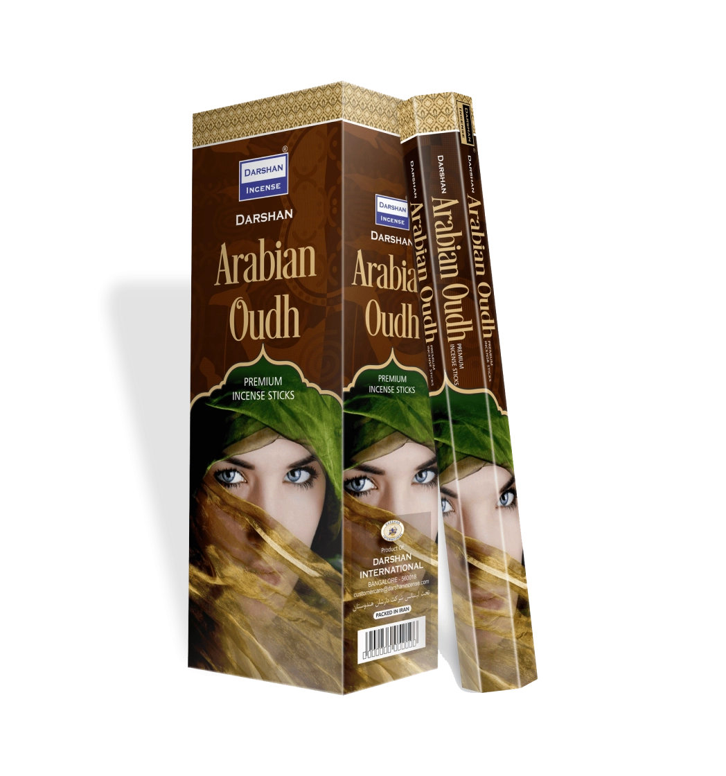 Arabian Oudh Kokulu Altıgen 20 Adet Çubuk Tütsü