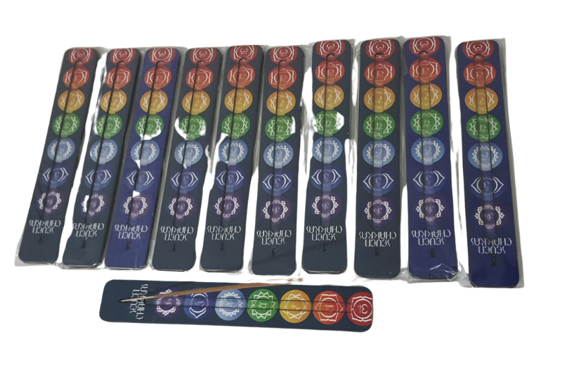 Çubuk Tütsülük MDF 7 Chakras Desenli Modeli