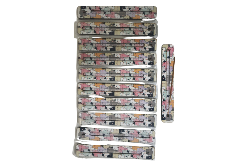 Çubuk Tütsülük MDF Sevimli Kedi Desenli Modeli