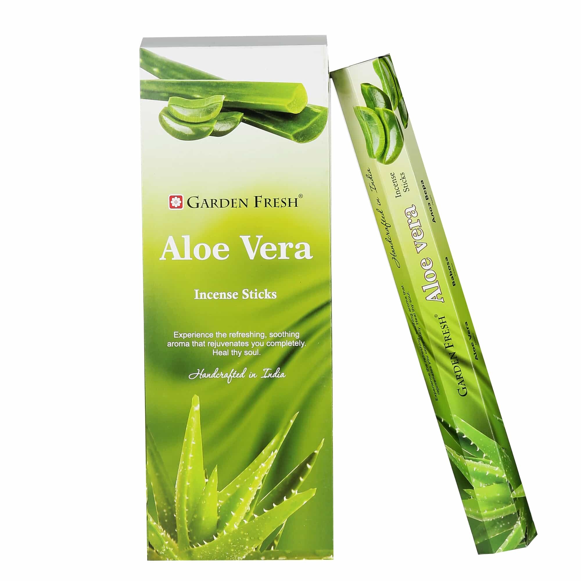 Garden Fresh Aloe Vera Kokulu Altıgen 20 Adet Çubuk Tütsü