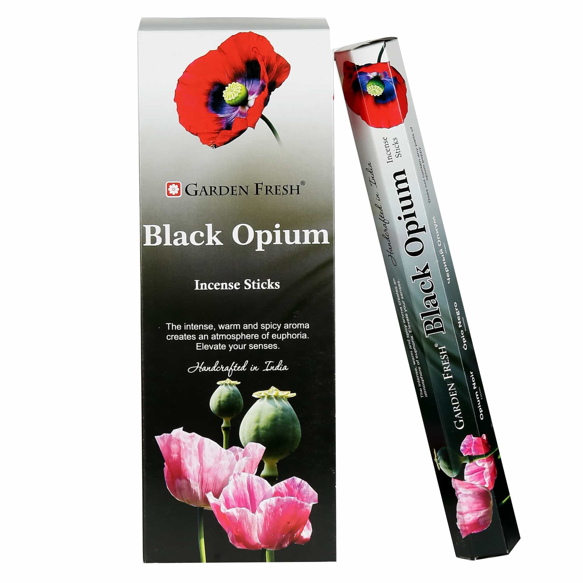 Garden Fresh Black Opium Kokulu Altıgen 20 Adet Çubuk Tütsü