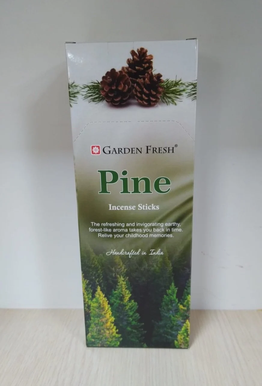 Garden Fresh Pine (Çam) Kokulu Altıgen 20 Adet Çubuk Tütsü