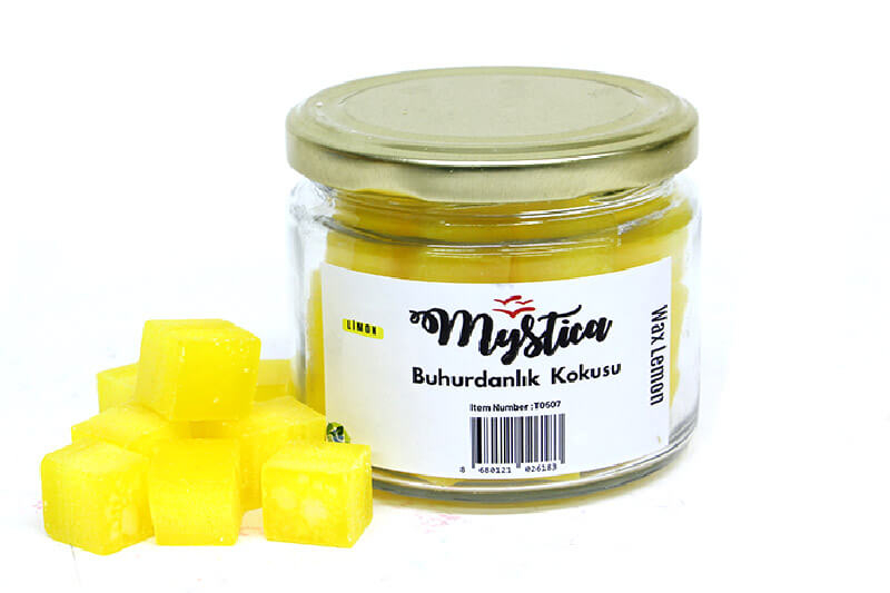 Mystica%20Buhurdanlık%20Limon%20Kokusu%20Mum%20Tablet%20Wax