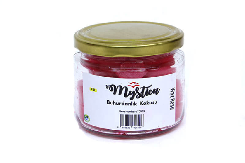 Mystica%20Buhurdanlık%20Kırmızı%20Gül%20Kokusu%20Mum%20Tablet%20Wax