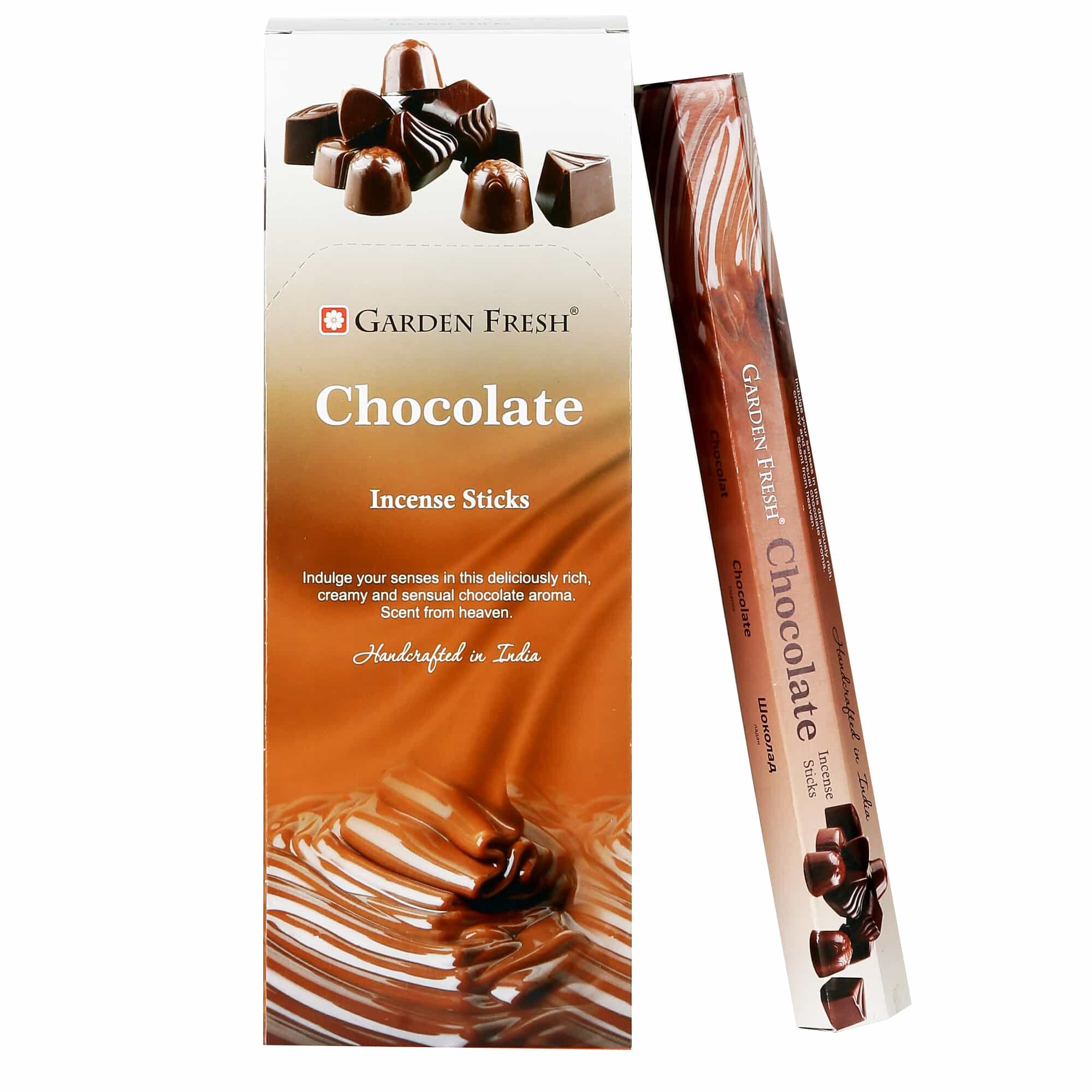Garden Fresh Chocolate (Çikolata) Kokulu Altıgen 20 Adet Çubuk Tütsü