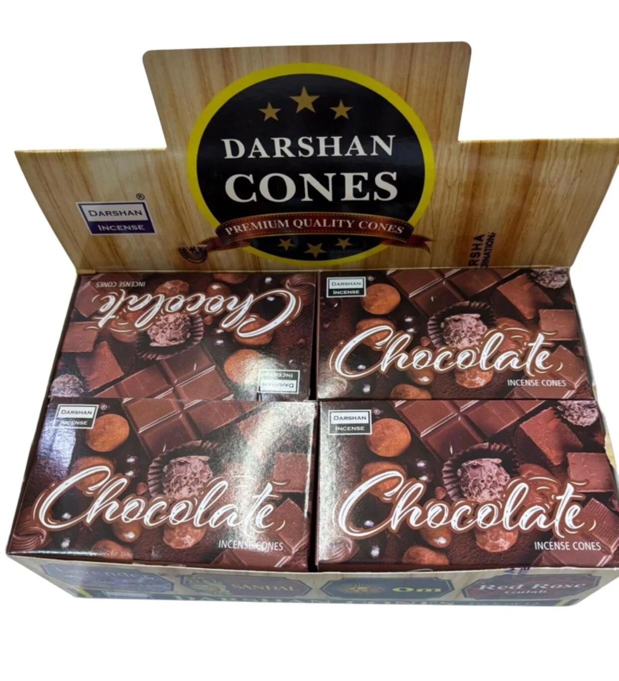 Darshan Premium Kalite Çikolata Konik Tütsü
