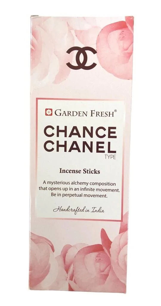 Garden Fresh Chance Chanel Type Kokulu Altıgen 20 Adet Çubuk Tütsü