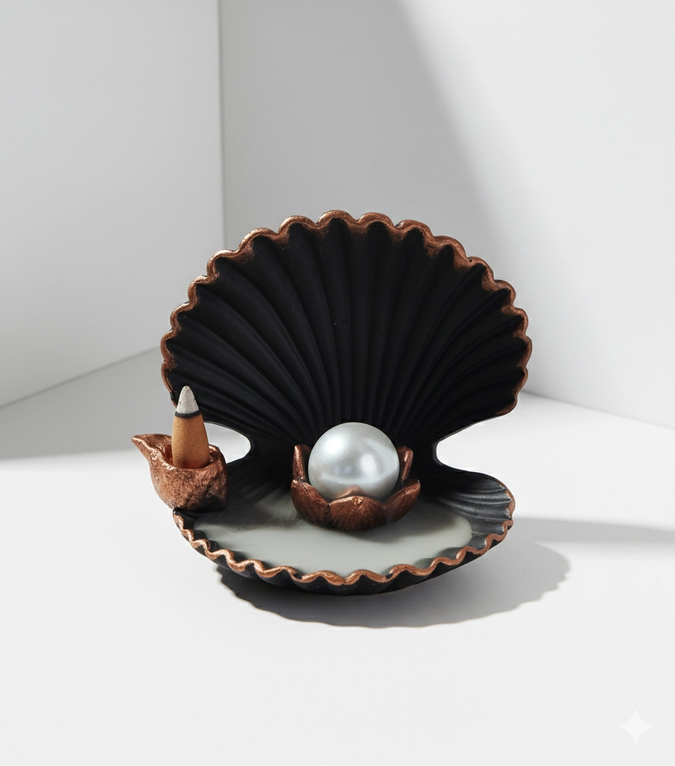 Deniz Kabuğu Şelale Geri Akış Tütsülük