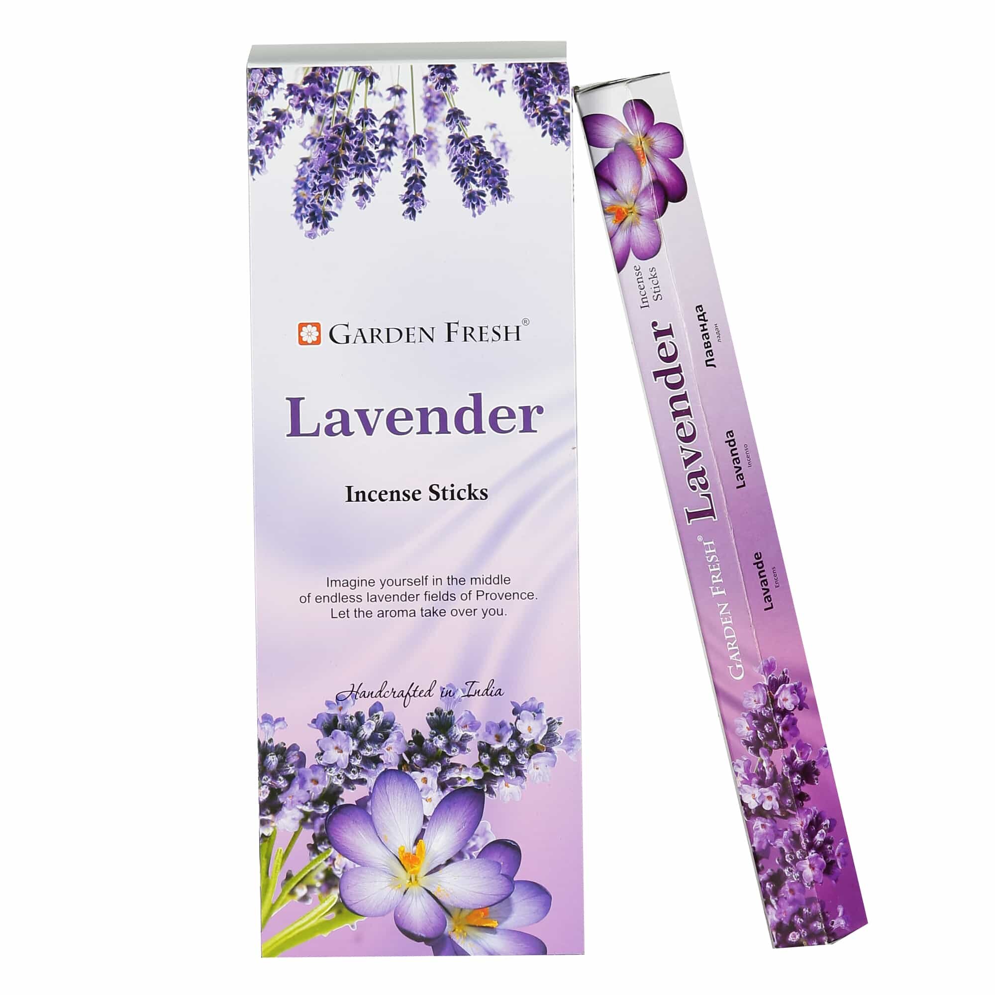 Garden%20Fresh%20Lavender%20(Lavanta)%20Kokulu%20Altıgen%2020%20Adet%20Çubuk%20Tütsü