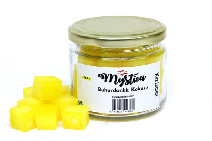 Mystica Buhurdanlık Limon Kokusu Mum Tablet Wax