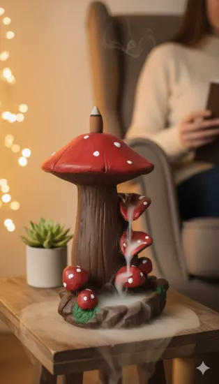 Büyük Mantar Şelale Geri Akış Tütsülük