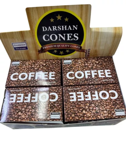  Darshan Premium Kalite Kahve (Coffee) Konik Tütsü