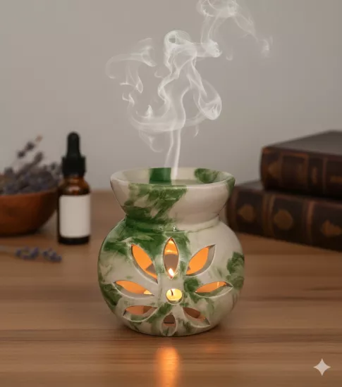 Lotus Model Seramik Buhurdanlık Toptan Fiyatları