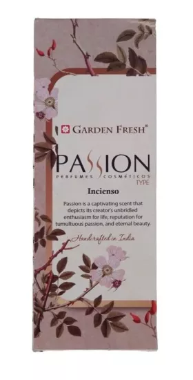 Garden Fresh Passion (Tutku) Kokulu Çubuk Tütsü
