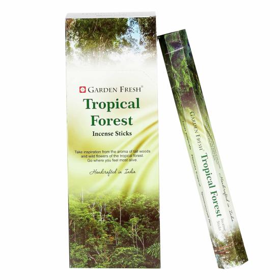 Garden Fresh Tropical Forest (Tropikal Orman) Kokusu 20 Adet Çubuk Tütsü