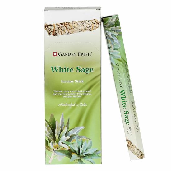 Garden Fresh White Sage (Beyaz Adaçayı) Kokusu 20 Adet Çubuk Tütsü