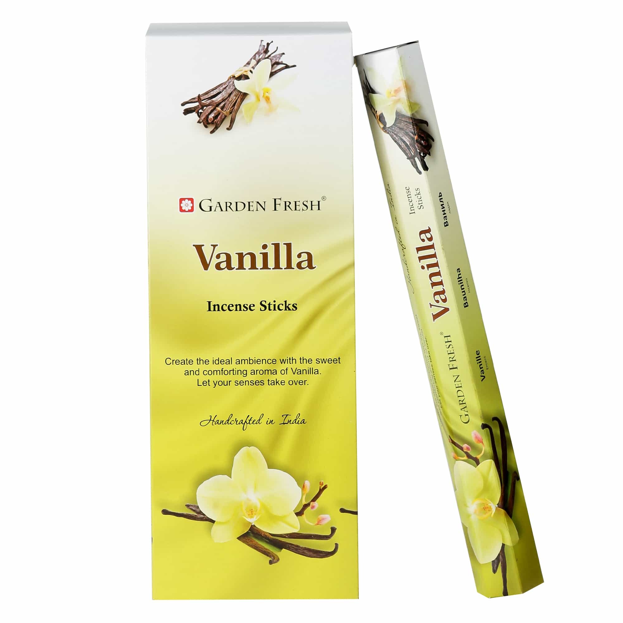 Garden%20Fresh%20Vanilla%20(Vanilya)%20Kokulu%20Altıgen%2020%20Adet%20Çubuk%20Tütsü